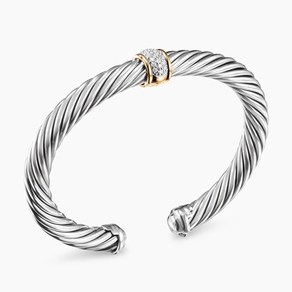New David Yurman Cable Station Bracelet-size Small - Picture 14 of 15
